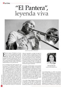 El pantera, leyenda viva en la Revista La Lira.
